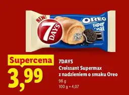Lidl Croissant 7DAYS Supermax z nadzieniem o smaku Oreo oferta