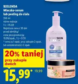 Lidl Mleczko-serum do ciała Bielenda Biomeskin Expert oferta