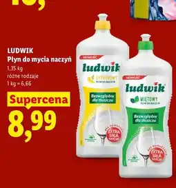 Lidl Płyn do mycia naczyń Ludwik Cytrynowy oferta