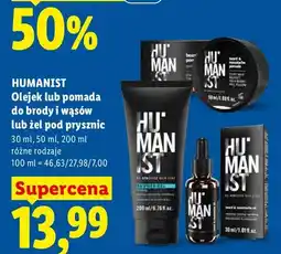 Lidl Olejek do brody i wąsów Humanist oferta