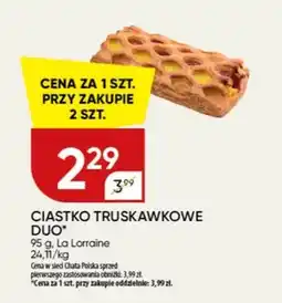 Chata Polska Ciastko truskawkowe Duo La Lorraine oferta
