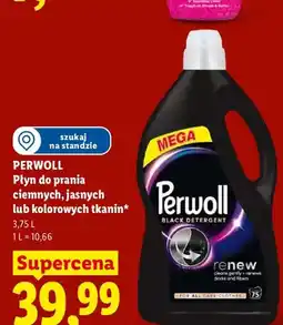 Lidl Płyn do prania tkanin ciemnych Perwoll oferta