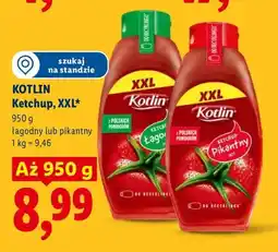 Lidl Ketchup łagodny Kotlin XXL oferta
