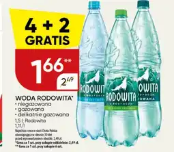 Chata Polska Woda delikatnie gazowana Rodowita oferta