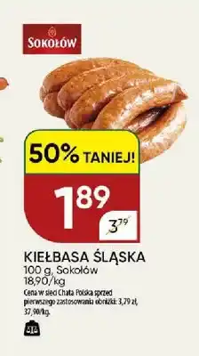 Chata Polska Kiełbasa Śląska Sokołów oferta