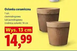 Lidl Osłonka ceramiczna ciemnobrązowa oferta