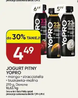 Chata Polska Jogurt pitny YoPro mango Danone oferta