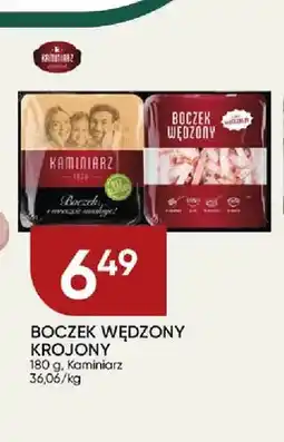 Chata Polska Boczek wędzony krojony Kaminiarz oferta