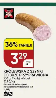 Chata Polska Królewska z szynki dobrze przyprawiona Madej Wróbel oferta