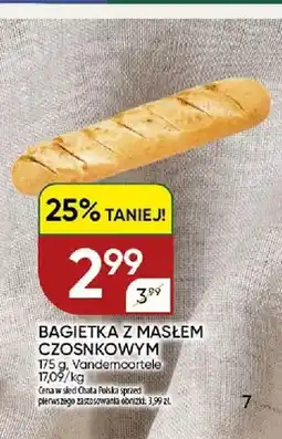 Chata Polska Bagietka z masłem czosnkowym Vandemoortele oferta