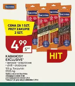Chata Polska Kabanosy Tarczyński Exclusive serowe oferta