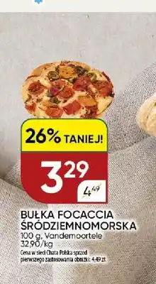 Chata Polska Bułka focaccia śródziemnomorska Vandemoortele oferta