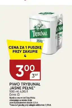 Chata Polska Piwo Trybunał Jasne Pełne oferta