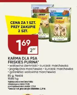 Chata Polska Karma dla psa Purina Friskies wołowina ziemniaki oferta