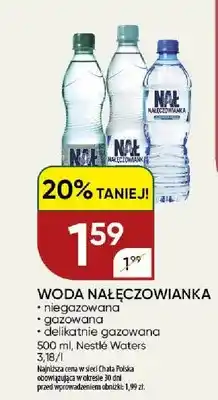 Chata Polska Woda mineralna niegazowana Nałęczowianka oferta