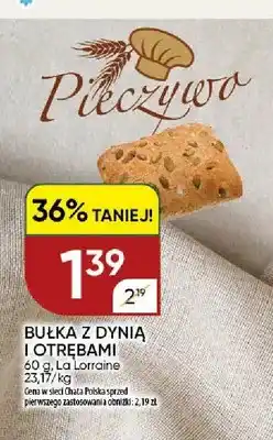 Chata Polska Bułka z dynią i otrębami La Lorraine oferta