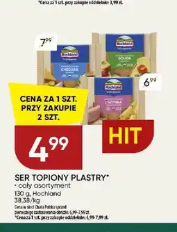 Chata Polska Ser topiony w plastrach Hochland Cheddar oferta