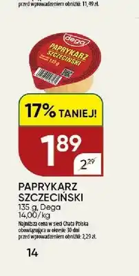 Chata Polska Paprykarz Szczeciński Dega oferta
