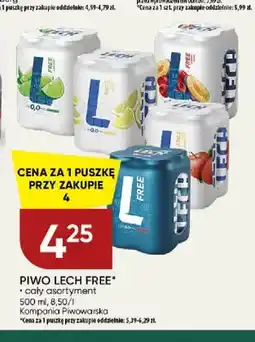 Chata Polska Piwo bezalkoholowe Lech Free Limonka z Miętą oferta