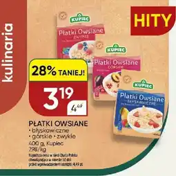 Chata Polska Płatki owsiane błyskawiczne Kupiec oferta