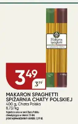 Chata Polska Makaron spaghetti Spiżarnia Chaty Polskiej oferta