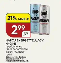 Chata Polska Napój energetyzujący N-Gine zero performance oferta