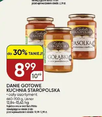 Danie gotowe Kuchnia Staropolska Gołąbki w sosie pomidorowym