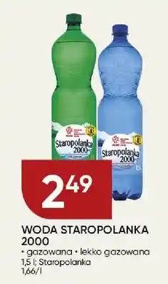 Chata Polska Woda mineralna gazowana Staropolanka 2000 oferta