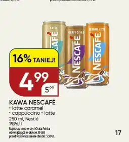 Chata Polska Kawa Nescafé Latte Caramel oferta