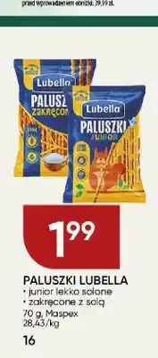 Chata Polska Paluszki Junior lekko solone Lubella oferta