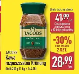 ALDI Kawa rozpuszczalna Krönung Jacobs oferta