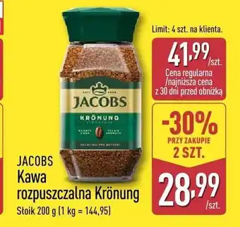 ALDI Kawa rozpuszczalna Krönung Jacobs oferta
