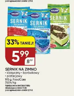 Chata Polska Sernik na zimno Gellwe borówkowy oferta
