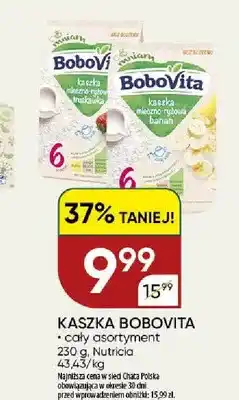 Chata Polska Kaszka mleczno-ryżowa truskawka BoboVita oferta