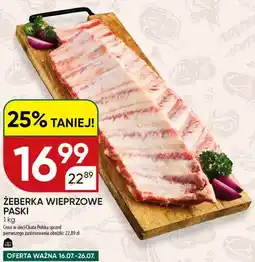 Chata Polska Żeberka wieprzowe paski oferta