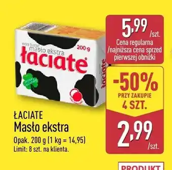 ALDI Masło ekstra Łaciate oferta