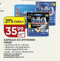 Chata Polska Kapsułki do zmywarki Finish Quantum All-in-1 Lemon oferta