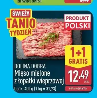 ALDI Mięso mielone z łopatki wieprzowej Dolina Dobra oferta
