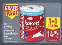 ALDI Ręcznik papierowy 2-warstwowy Kokett Giga Rolka oferta