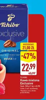 ALDI Kawa mielona Tchibo Exclusive Original oferta