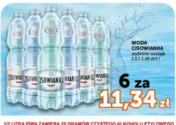 Groszek Woda Cisowianka oferta