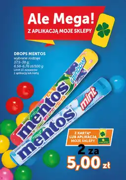 Groszek Drops Mentos oferta