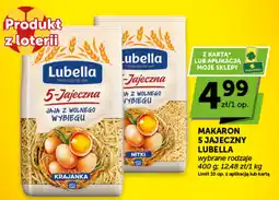 Groszek Makaron 5 Jajeczny Lubella oferta