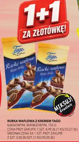 Top Market Rurka Waflowa z Kremem Tago oferta