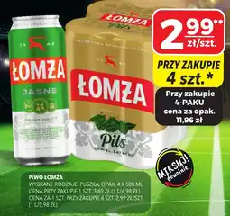 Top Market Piwo Łomża oferta