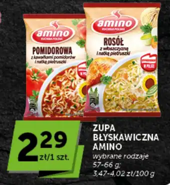 Groszek Zupa błyskawiczna Amino oferta
