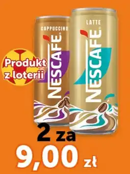 Groszek Nescafe Cappuccino i Nescafe Latte oferta
