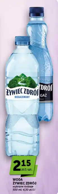 Groszek Woda Żywiec Zdrój oferta