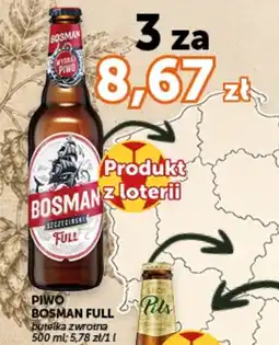 Groszek Piwo Bosman Full oferta
