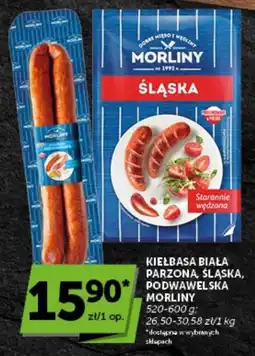Groszek Kiełbasa Śląska Morliny oferta